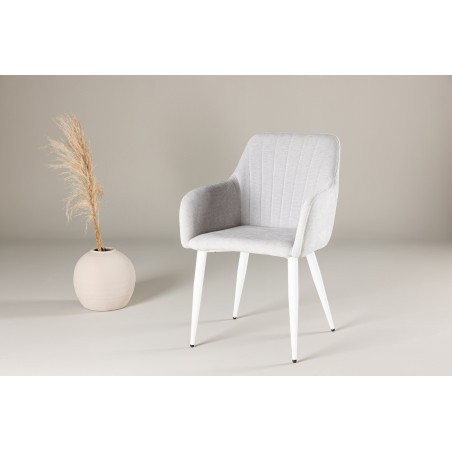 Comfort söögitool 2-pakk - helehall / FSC 100%