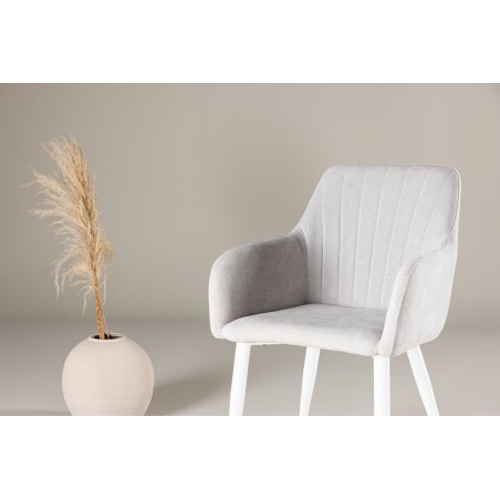 Comfort söögitool 2-pakk - helehall / FSC 100%
