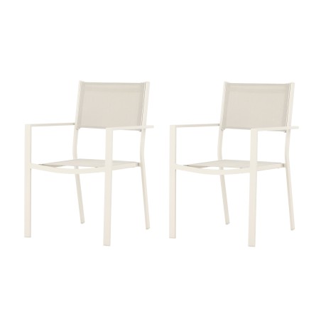 Copacabana Stacking Chair 2-pakk - beež/beež