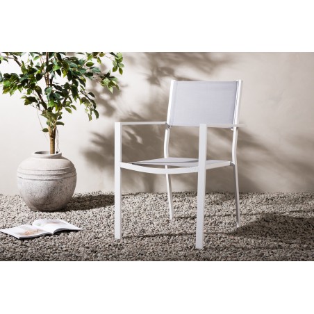 Copacabana Stacking Chair 2-pakk - valge/hall