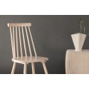 Lönneberga söögitool 2-pakk - Whitewash / Whitewash Solid Rubber Wood