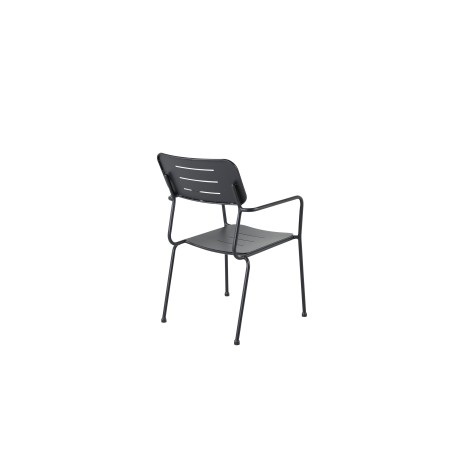 Nicke söögitool W. käetugi 2-pakk - must teras