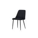 Söögitool 2-pakk - Must / Black Velvet