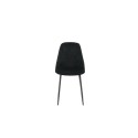 Söögitool Polar Diamond 2-pakk - Black Legs - Black Velvet