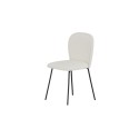 Carl Söögitool 2-pakk - Must / Creme Velvet
