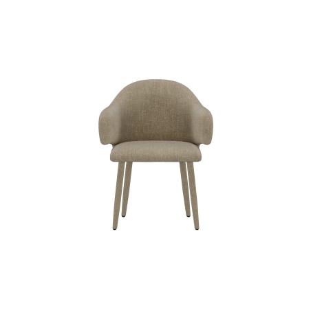 Söögitool Evelin 2-pakk - Beige Velvet / Beige Velvet