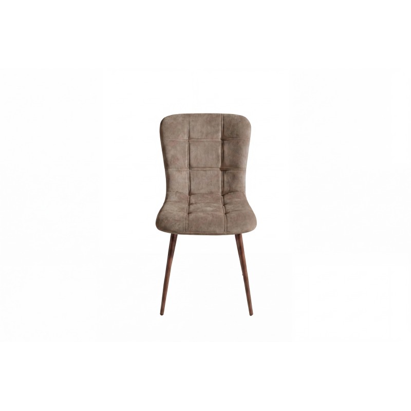 Punsch söögitool 2-pakk - Woodlook / Brown Velvet