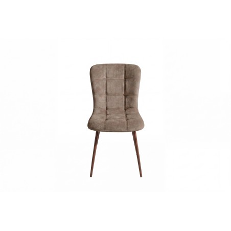 Punsch söögitool 2-pakk - Woodlook / Brown Velvet