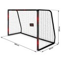Jalgpallivärav 300 x 200 x 120 cm must ja punane | FreshDesign.ee