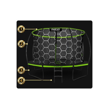 Aiabatuut profiiliga 435cm sisemise võrguga | FreshDesign.ee