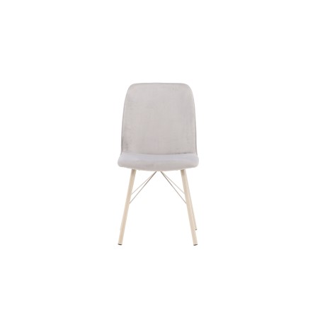 Everyday Söögitool 2-pakk - White Wash / Helehall Velvet