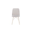 Everyday Söögitool 2-pakk - White Wash / Helehall Velvet
