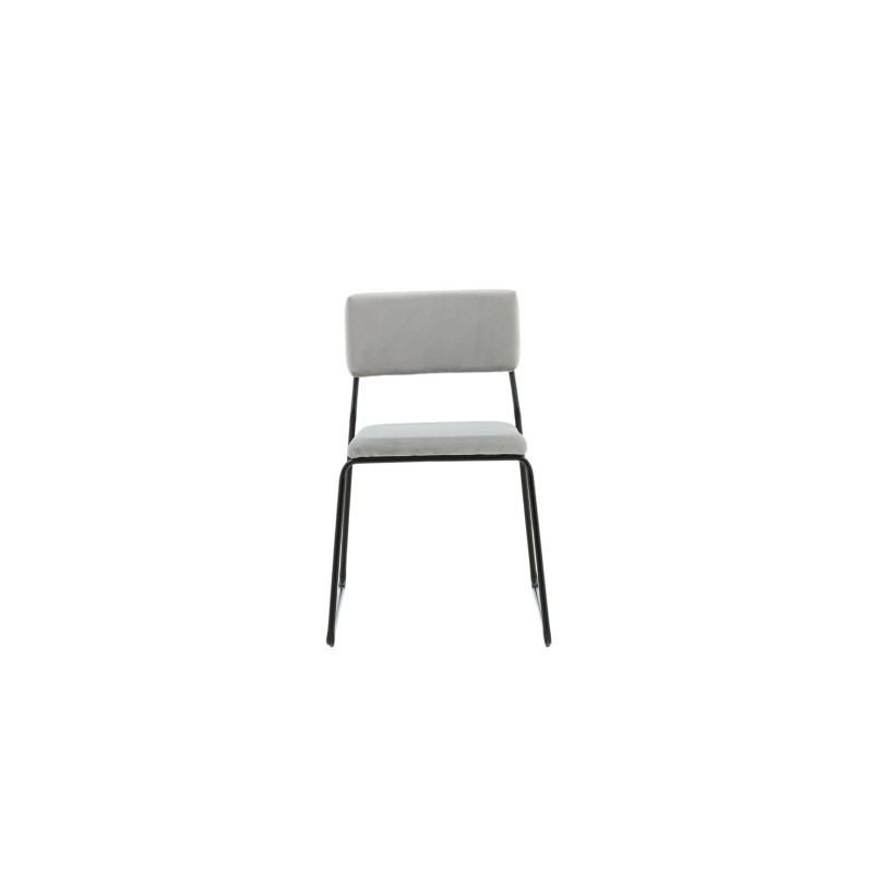Kenth Chair 2-pakk - must / helehall samet