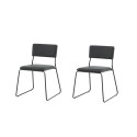 Kenth Chair 2-pakk - must / must PU