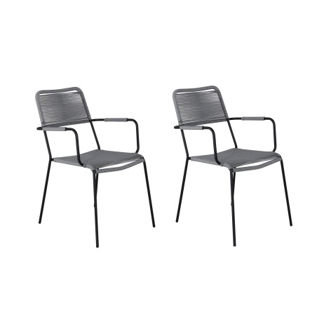 Lindos Tugitool 2-pakk - Must Alu / Hall Tross