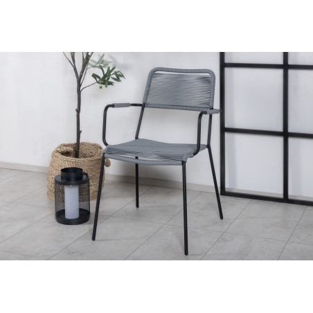 Lindos Tugitool 2-pakk - Must Alu / Hall Tross