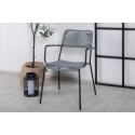 Lindos Tugitool 2-pakk - Must Alu / Hall Tross