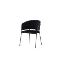 Selma söögitool 2-pakk - Must / Black Velvet