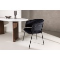 Selma söögitool 2-pakk - Must / Black Velvet