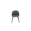 Velvet Stitches Chair 2-pakk - must / hall mikrokiud
