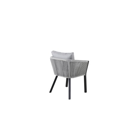 Virya söögitool 2-pakk - MUST Alu / Hall padi