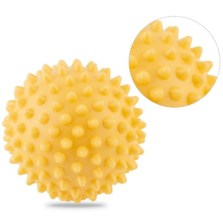 Massaaži- ja fitnesspall 9,5 cm kollane | FreshDesign.ee