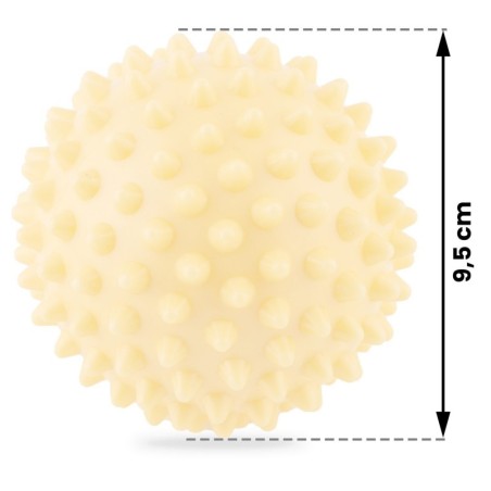 Massaaži- ja fitnesspall 9,5 cm kollane | FreshDesign.ee