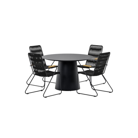 Lanzo laud - must 4 Bois tooliga - must