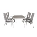Tasemelaud 160/240 – valge/hall – Copacabana toolid– valge/hall 6