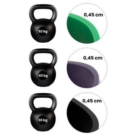 Vastupidavuslindi komplekt harjutusteks 3 osa | FreshDesign.ee