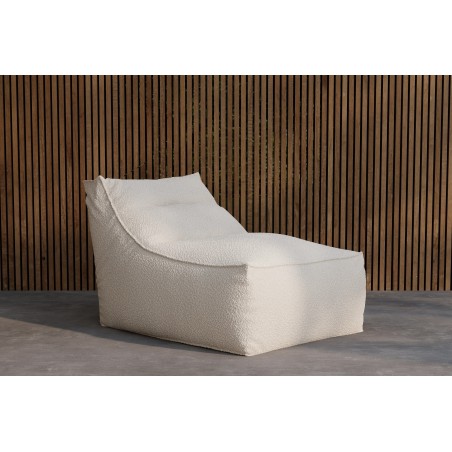 Redang Relaxbag Fabric - valge Bouclé kangas / 118*94*83