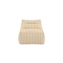 Redang Relaxbag Fabric – valge/kollasetriibuline/118*94*83