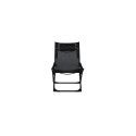 Kokkupandav Sevilla Relax Chair 2-pakk - must raam/must padi