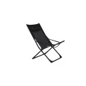 Kokkupandav Sevilla Relax Chair 2-pakk - must raam/must padi