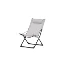 Kokkupandav Sevilla Relax Chair 2-pakk - must raam/hall padi