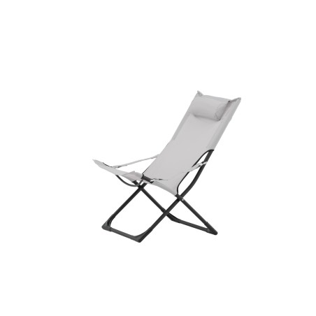 Kokkupandav Sevilla Relax Chair 2-pakk - must raam/hall padi