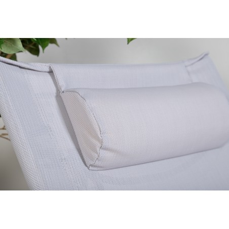Kokkupandav Sevilla Relax Chair 2-pakk - must raam/hall padi