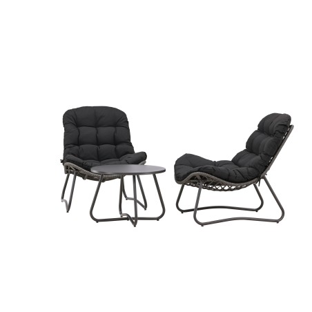Cala Lounge'i terassi komplekt - hall / must