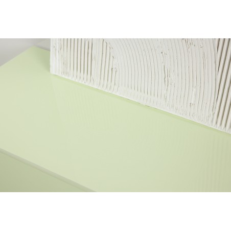 TV alus 160x45x35 cm - MDF / läikiv roheline