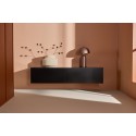 Kummut sahtel 160x35 – must 