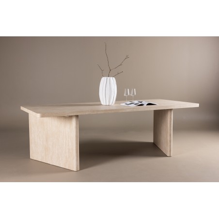 Skageni söögilaud 100x240 – paagutatud kivi / FSC 100%