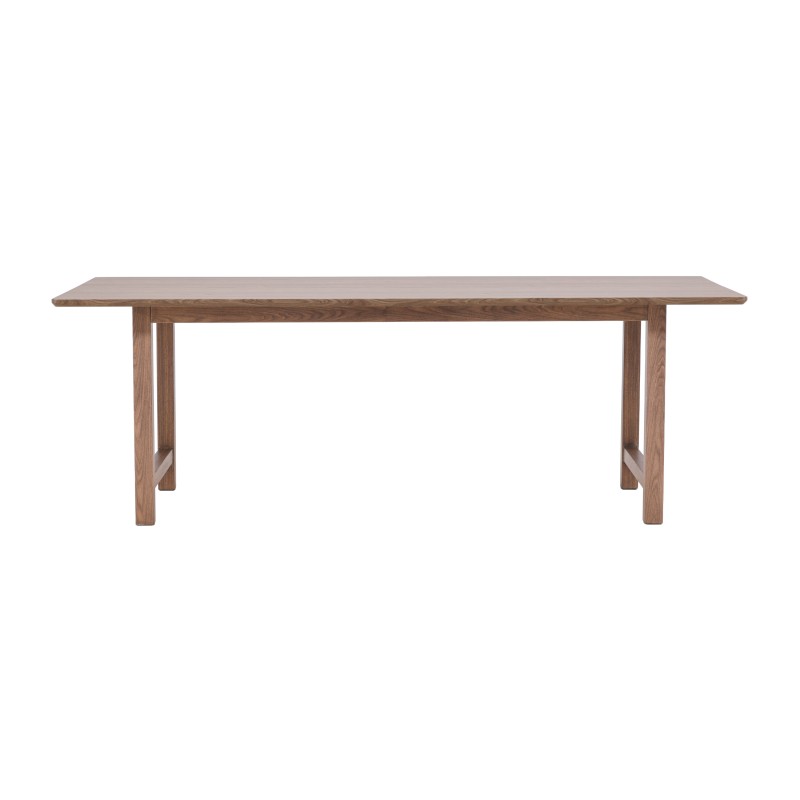 Söögilaud Count 100x220 cm - Pruun Woodlook
