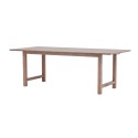 Söögilaud Count 100x220 cm - Pruun Woodlook