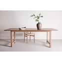 Söögilaud Count 100x220 cm - Pruun Woodlook