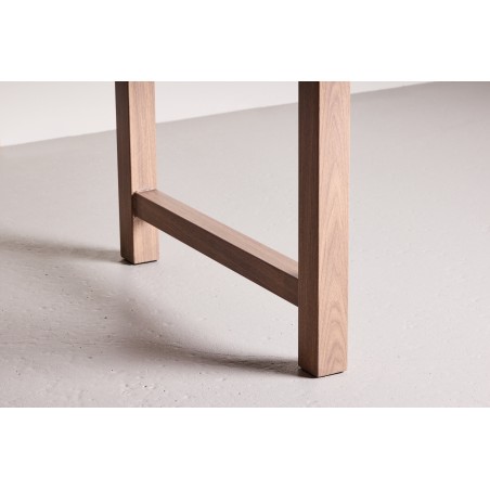Söögilaud Count 100x220 cm - Pruun Woodlook