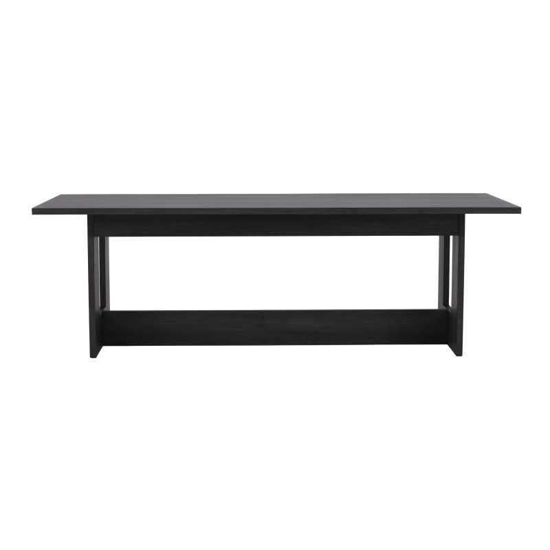 Milly söögilaud 100x235 cm - must 