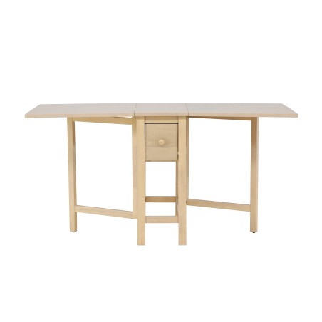 Edward Drop Leaf Laud 150x80 cm - Whitewash 