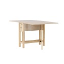 Edward Drop Leaf Laud 150x80 cm - Whitewash 