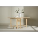 Edward Drop Leaf Laud 150x80 cm - Whitewash 