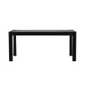 Slider Söögilaud 250x95x75 cm - Must / Täispuidust tamme spoon